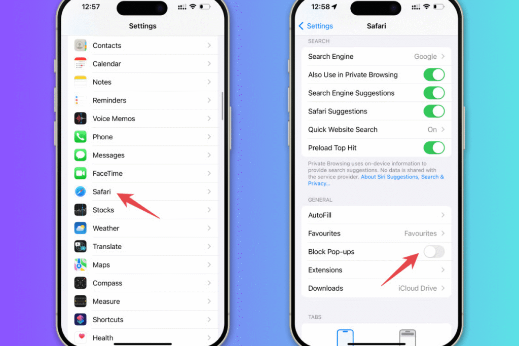 How to Unblock Pop-Ups in Safari on iPhone Step-by-Step