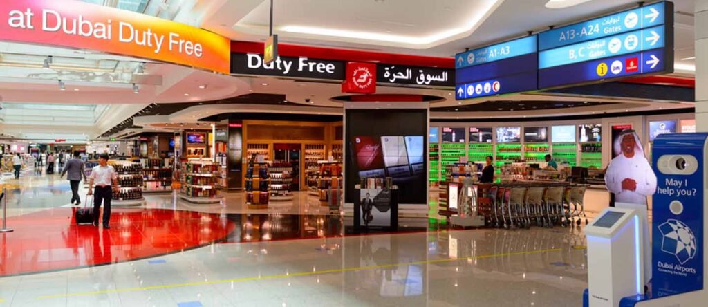 Dubai Duty Free at the Airport